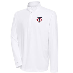 Minnesota Twins Antigua Tribute Quarter-Zip Pullover Top Outlet