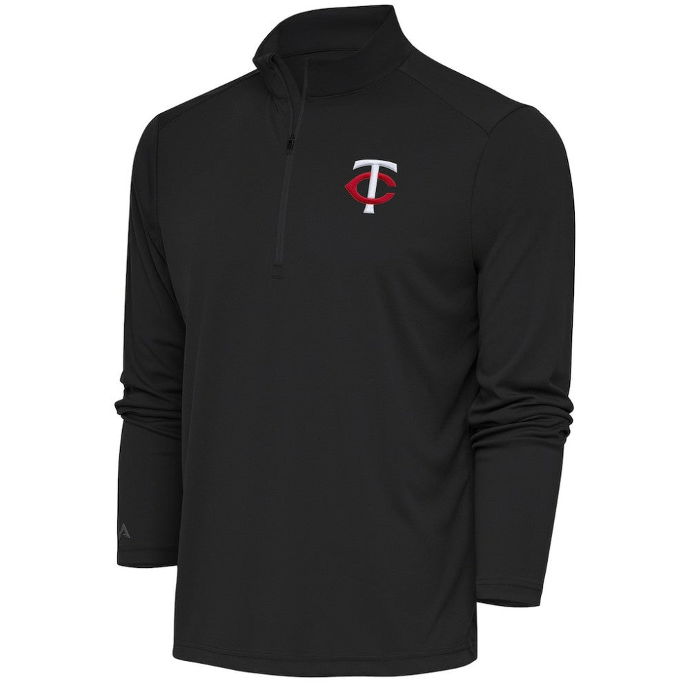Minnesota Twins Antigua Tribute Quarter-Zip Pullover Top for sale