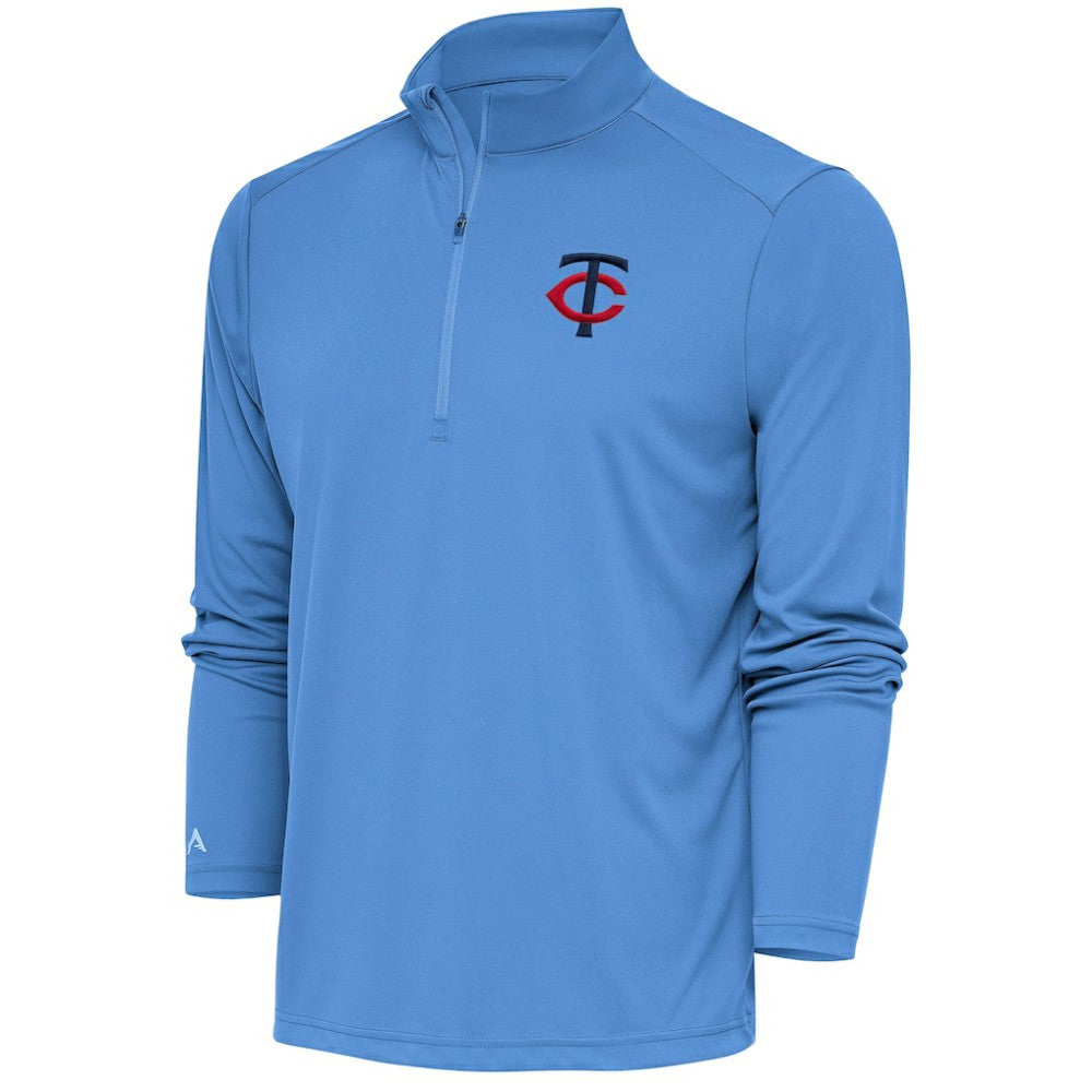 Minnesota Twins Antigua Tribute Quarter-Zip Pullover Top for sale