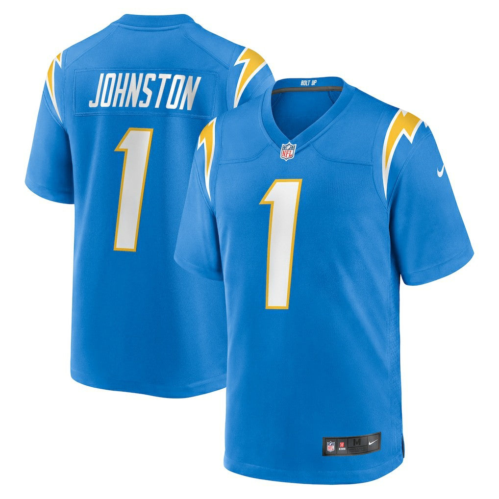 Quentin Johnston Los Angeles Chargers Game Player Jersey - Powder Blue - Nike