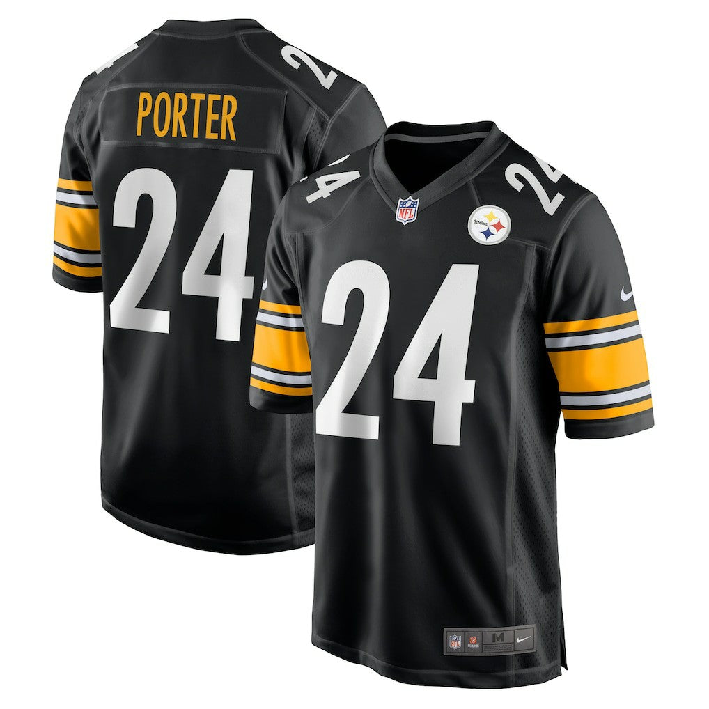 Joey Porter Jr. Pittsburgh Steelers Game Jersey - Black - Nike