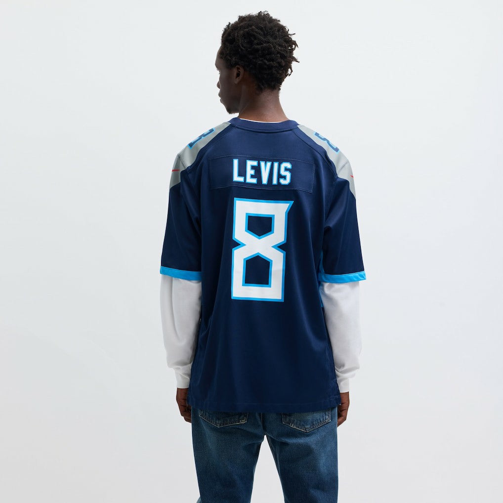 Will Levis Tennessee Titans Game Jersey - Navy - Nike
