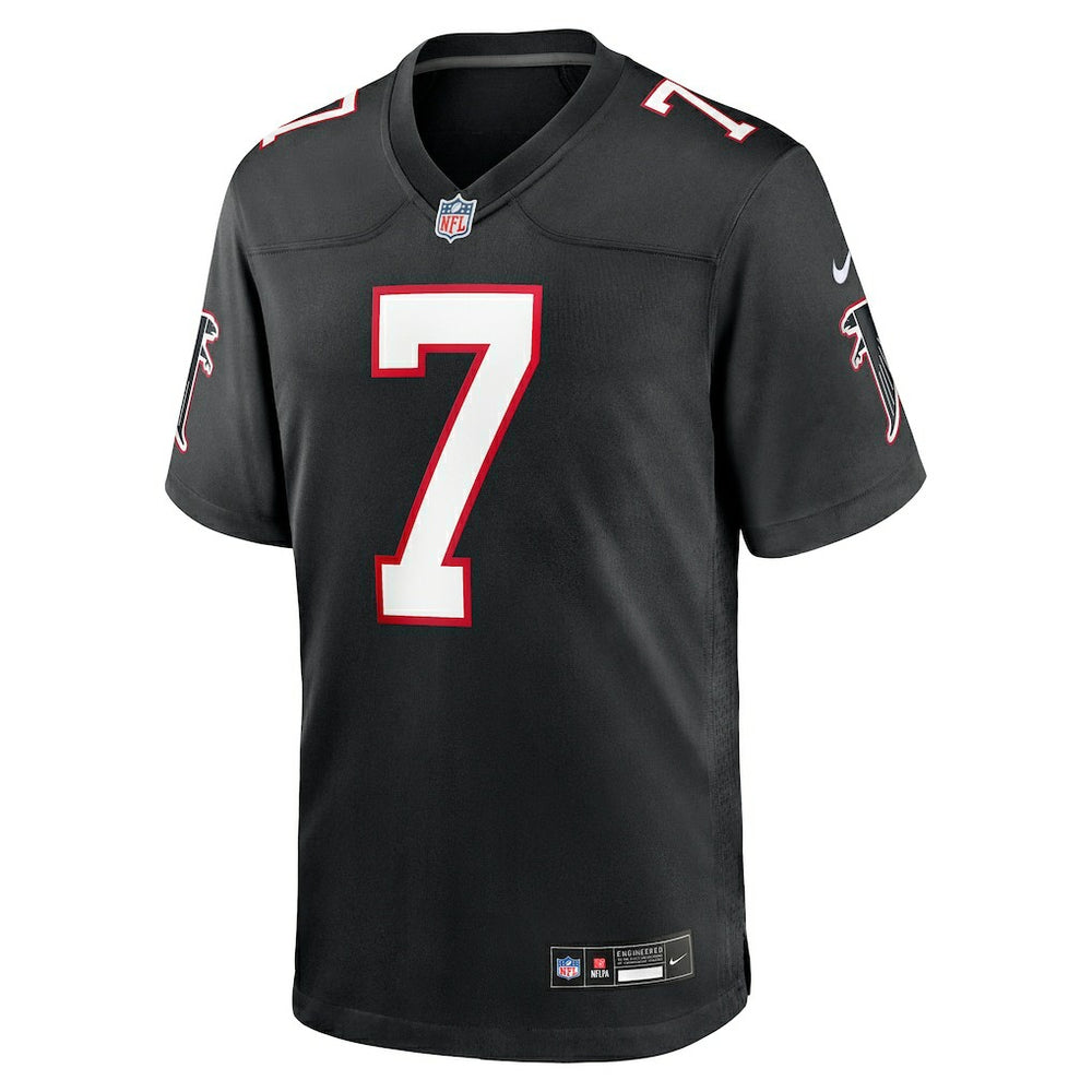 Bijan Robinson Atlanta Falcons Throwback Game Jersey - Black - Nike