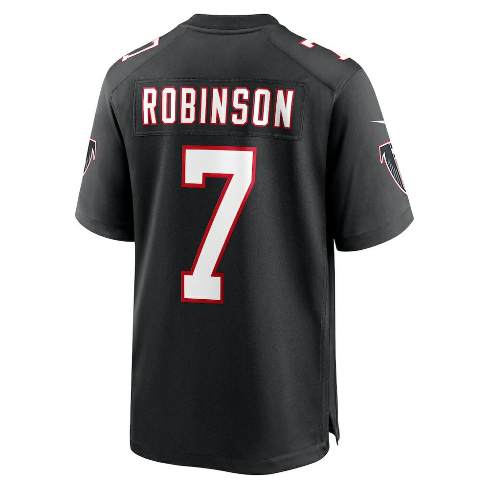 Bijan Robinson Atlanta Falcons Throwback Game Jersey - Black - Nike