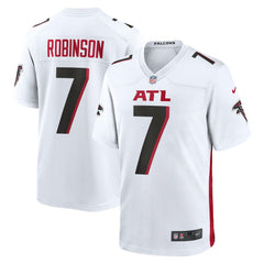Bijan Robinson Atlanta Falcons Game Jersey - White - Nike