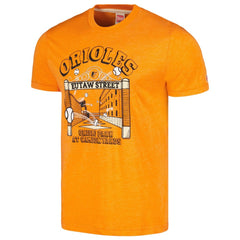Baltimore Orioles Homage Eutaw Street Hyper Local Tri-Blend T-Shirt Near Me