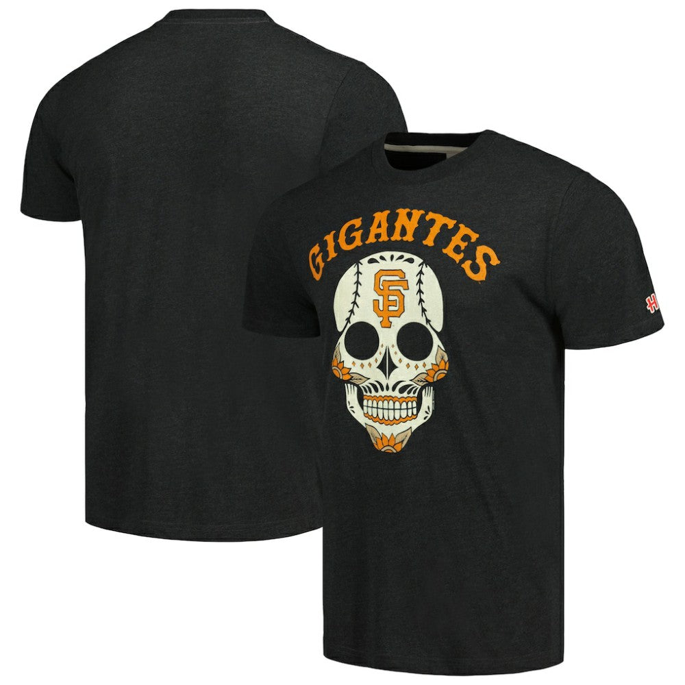 San Francisco Giants Homage Gigantes Hyper Local Tri-Blend T-Shirt Online
