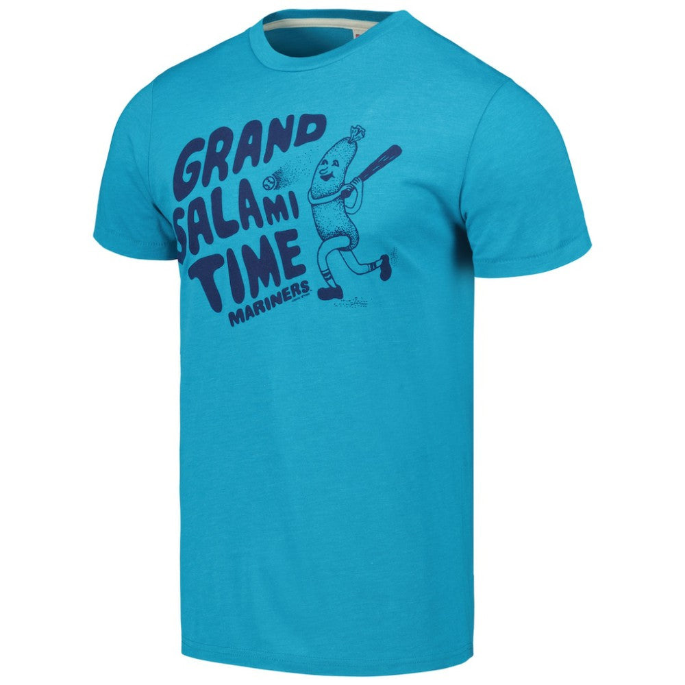 Seattle Mariners Homage Grand Salami Time Hyper Local Tri-Blend T-Shirt Outlet