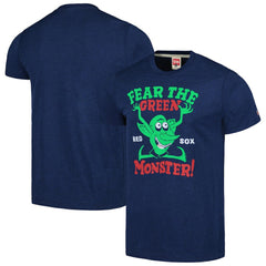 Boston Red Sox Homage Doodle Collection The Green Monster Tri-Blend T-Shirt Near Me