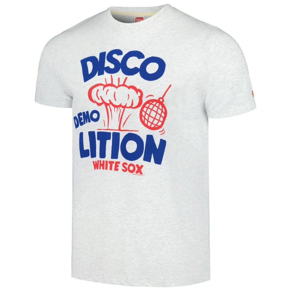 Chicago White Sox Homage Doodle Collection Disco Demolition Tri-Blend T-Shirt for sale