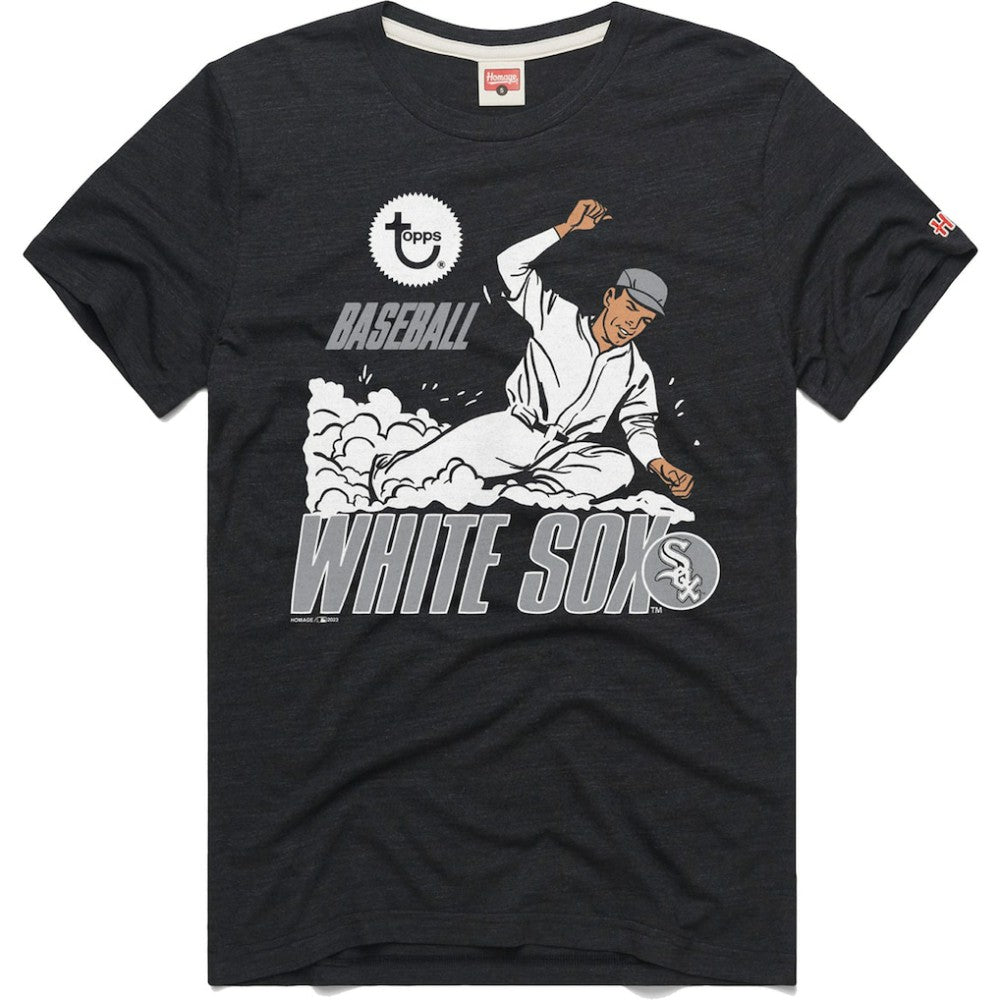 Chicago White Sox Homage x Topps Tri-Blend T-Shirt Sale