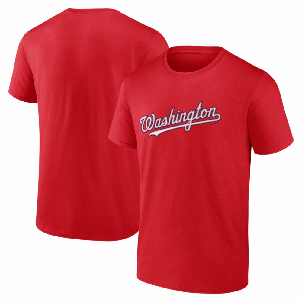 Washington Nationals Logo Athletic Wordmark T-Shirt Online
