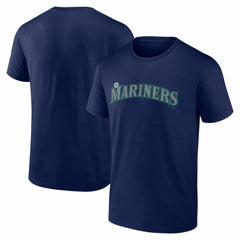 Seattle Mariners Logo Athletic Wordmark T-Shirt Outlet