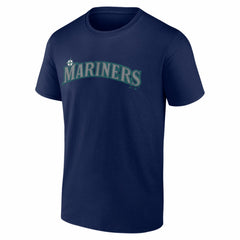 Seattle Mariners Logo Athletic Wordmark T-Shirt Outlet