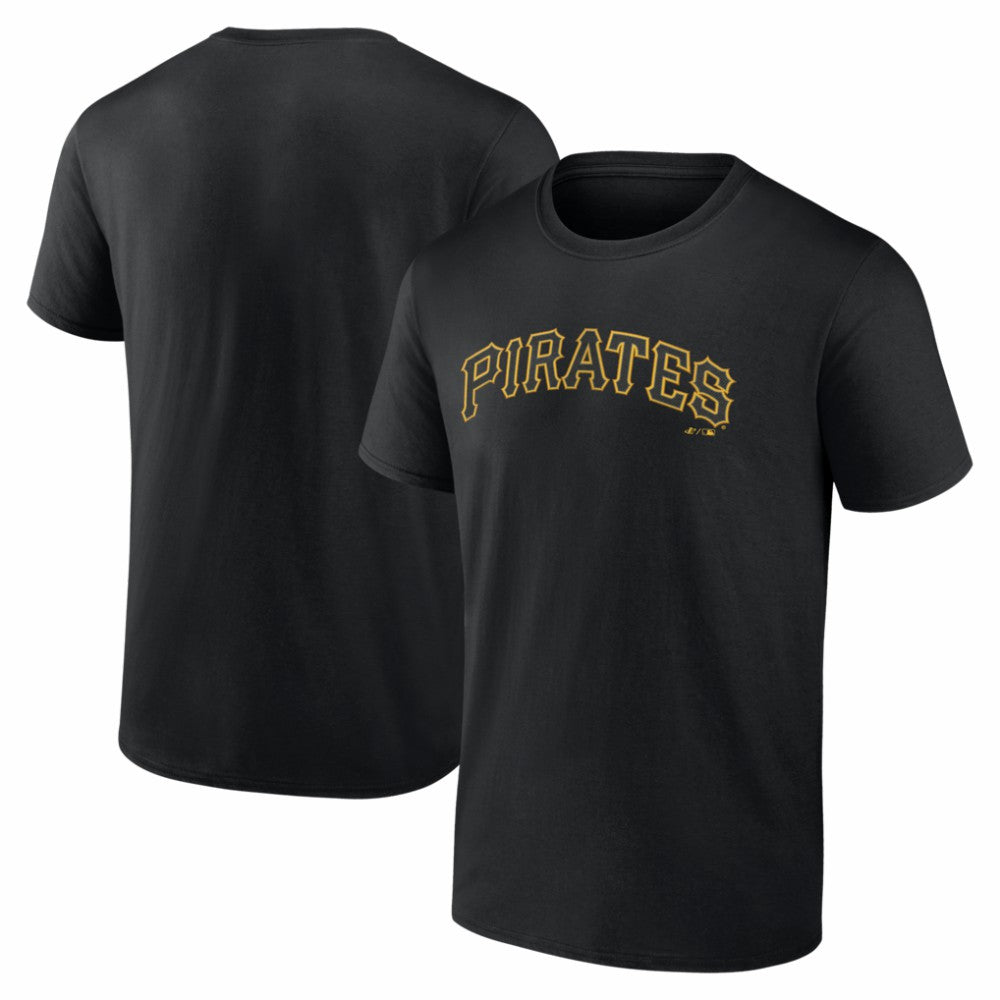 Pittsburgh Pirates Logo Athletic Wordmark T-Shirt Discount