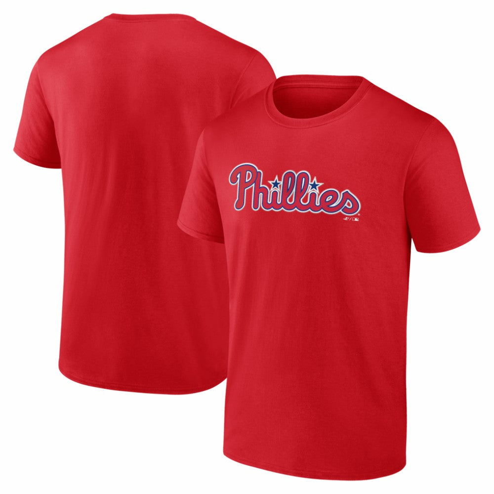 Philadelphia Phillies Logo Athletic Wordmark T-Shirt for sale