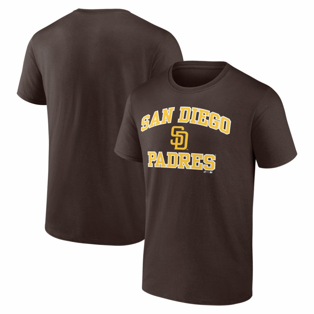 San Diego Padres Logo Athletic Heart and Soul T-Shirt for sale