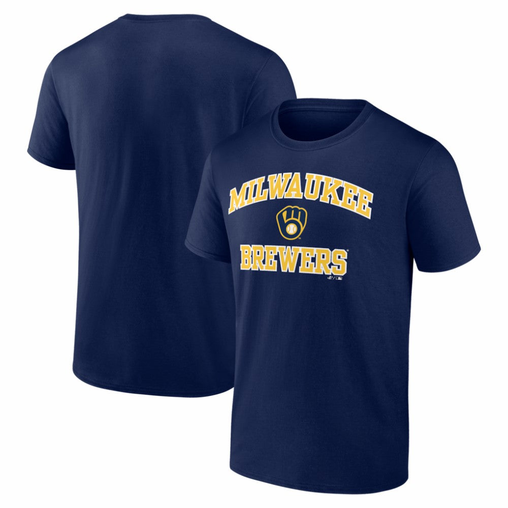 Milwaukee Brewers Logo Athletic Heart and Soul T-Shirt Near Me