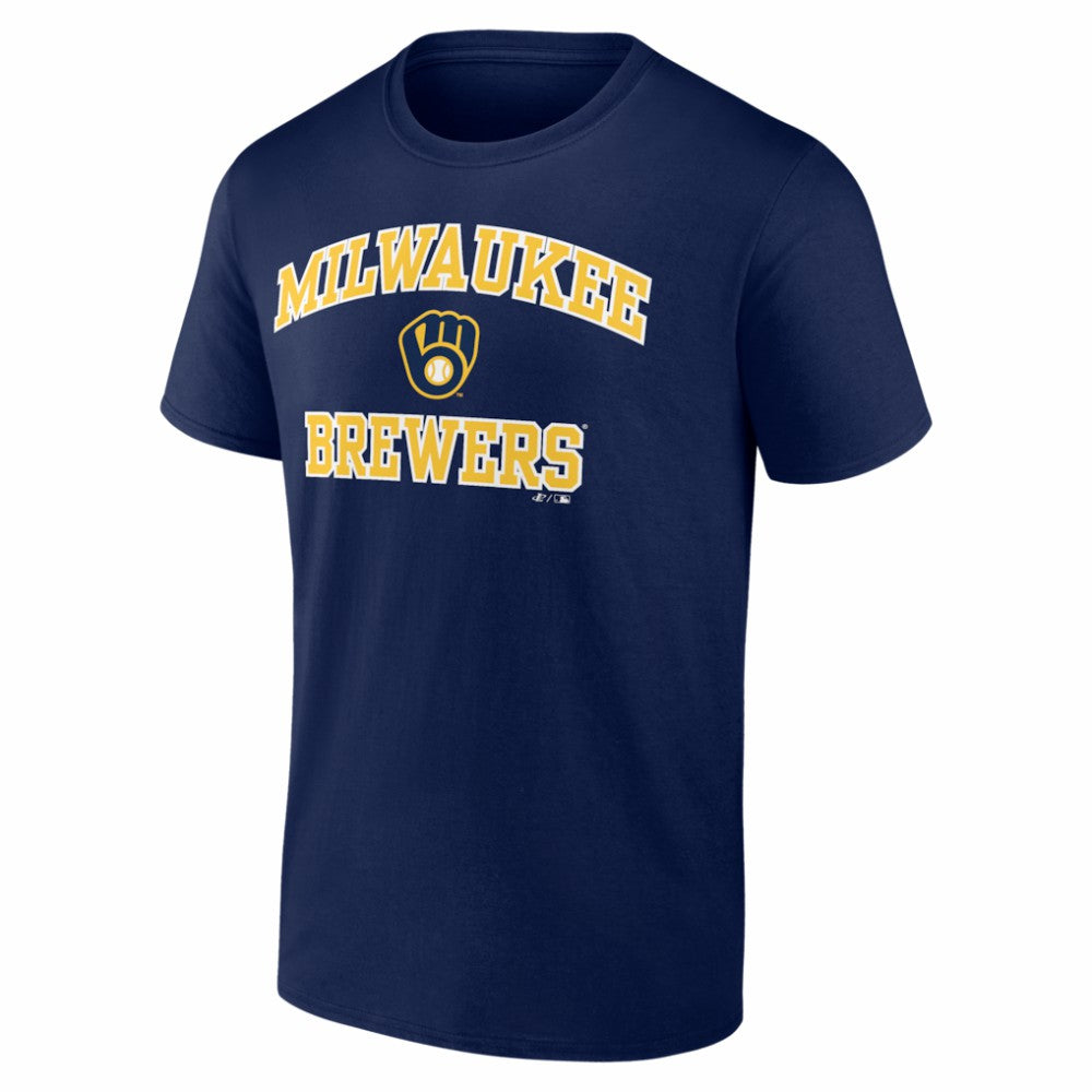 Milwaukee Brewers Logo Athletic Heart and Soul T-Shirt Near Me