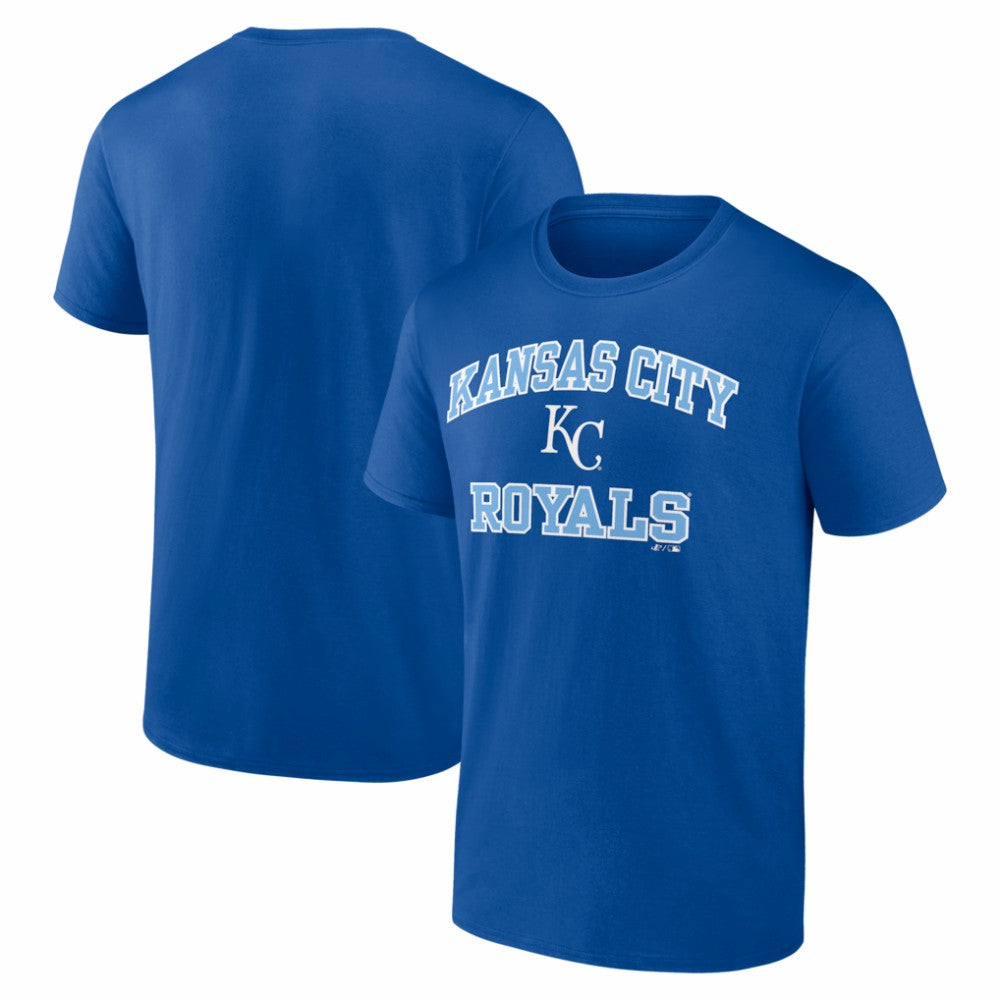 Kansas City Royals Logo Athletic Heart and Soul T-Shirt Discount