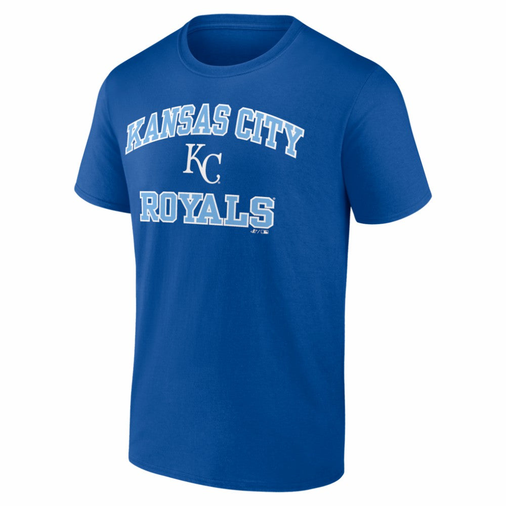 Kansas City Royals Logo Athletic Heart and Soul T-Shirt Discount