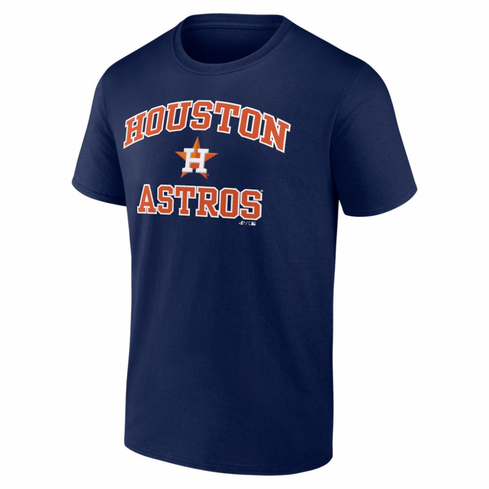 Houston Astros Logo Athletic Heart and Soul T-Shirt for sale