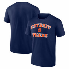 Detroit Tigers Logo Athletic Heart and Soul T-Shirt for sale