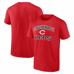 Cincinnati Reds Logo Athletic Heart and Soul T-Shirt Near Me