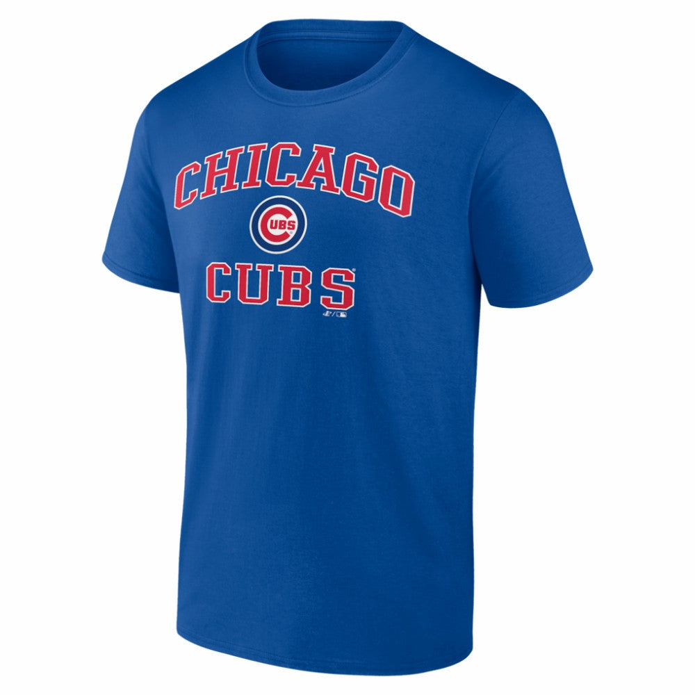Chicago Cubs Logo Athletic Heart and Soul T-Shirt Near Me