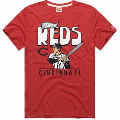 Cincinnati Reds Homage x Topps Tri-Blend T-Shirt Outlet
