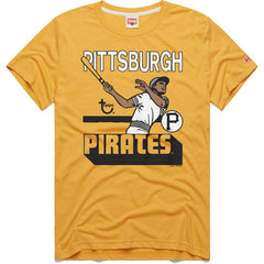 Pittsburgh Pirates Homage x Topps Tri-Blend T-Shirt Discount