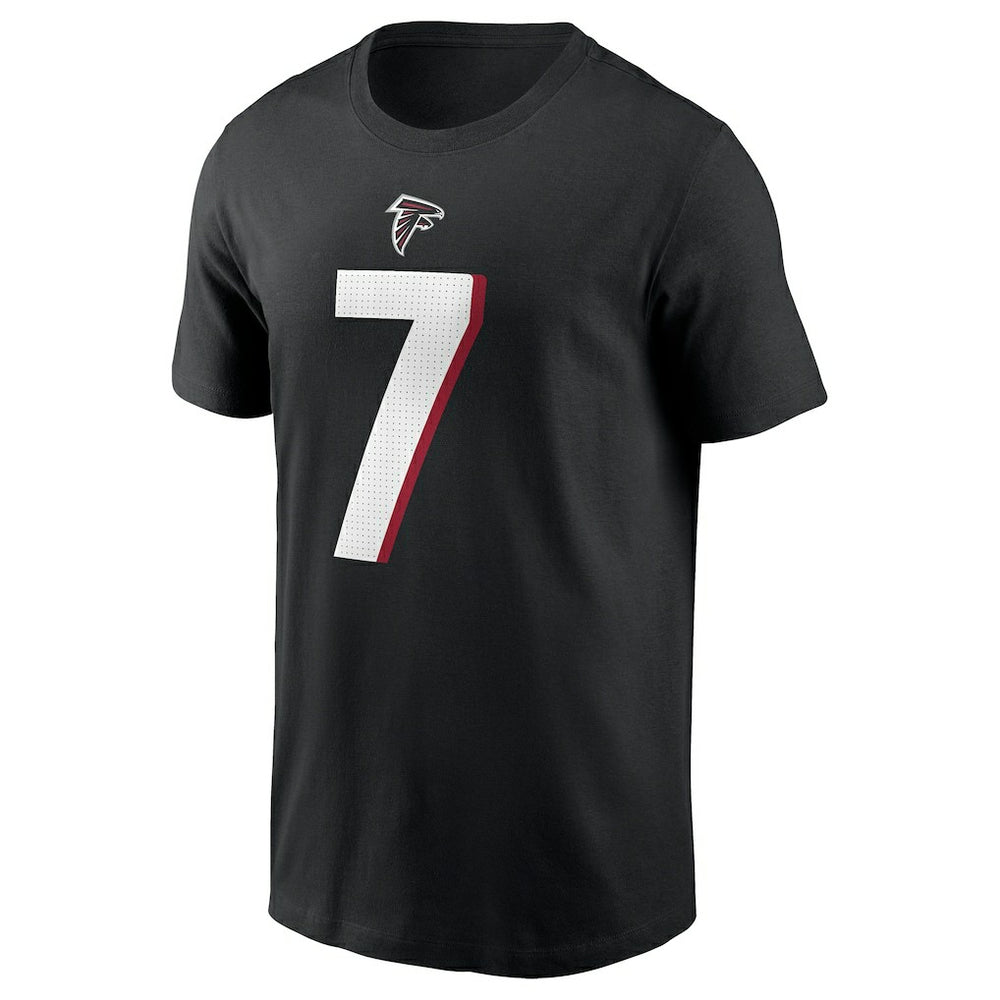 Bijan Robinson Atlanta Falcons Player Name & Number T-Shirt - Black - Nike