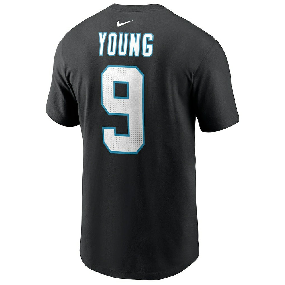 Bryce Young Carolina Panthers Player Name & Number T-Shirt - Black - Nike
