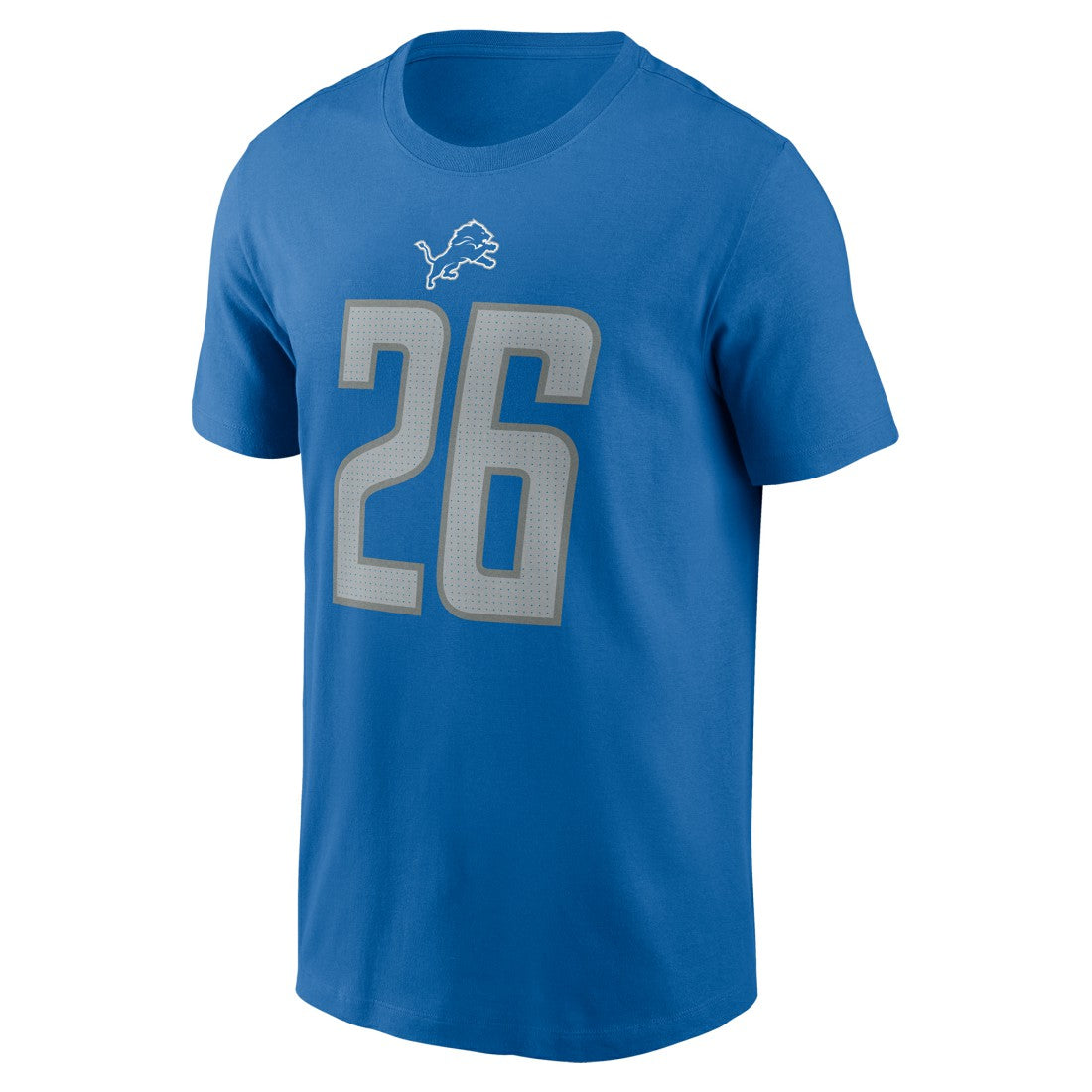 Jahmyr Gibbs Detroit Lions 2023 NFL Draft First Round Pick Player Name & Number T-Shirt - Blue - Nike