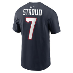 C.J. Stroud Houston Texans Player Name & Number T-Shirt - Navy - Nike