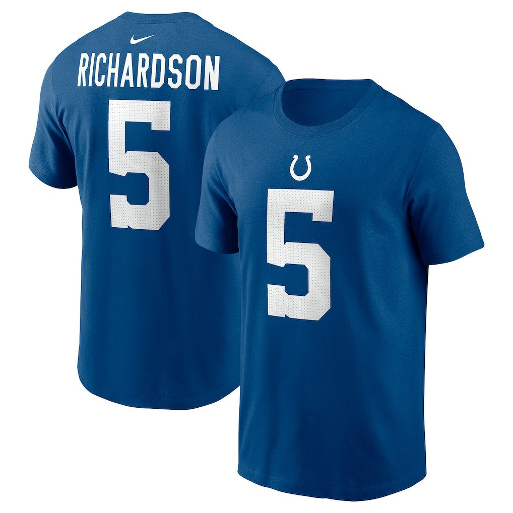 Anthony Richardson Indianapolis Colts Player Name & Number T-Shirt - Royal - Nike