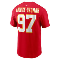 Felix Anudike-Uzomah Kansas City Chiefs Player Name & Number T-Shirt - Red - Nike