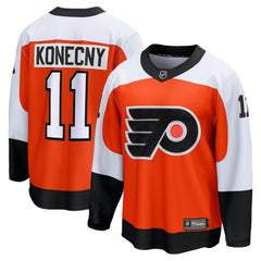 Travis Konecny Philadelphia Flyers Fanatics Home Breakaway Jersey - Orange | Fanatics sale