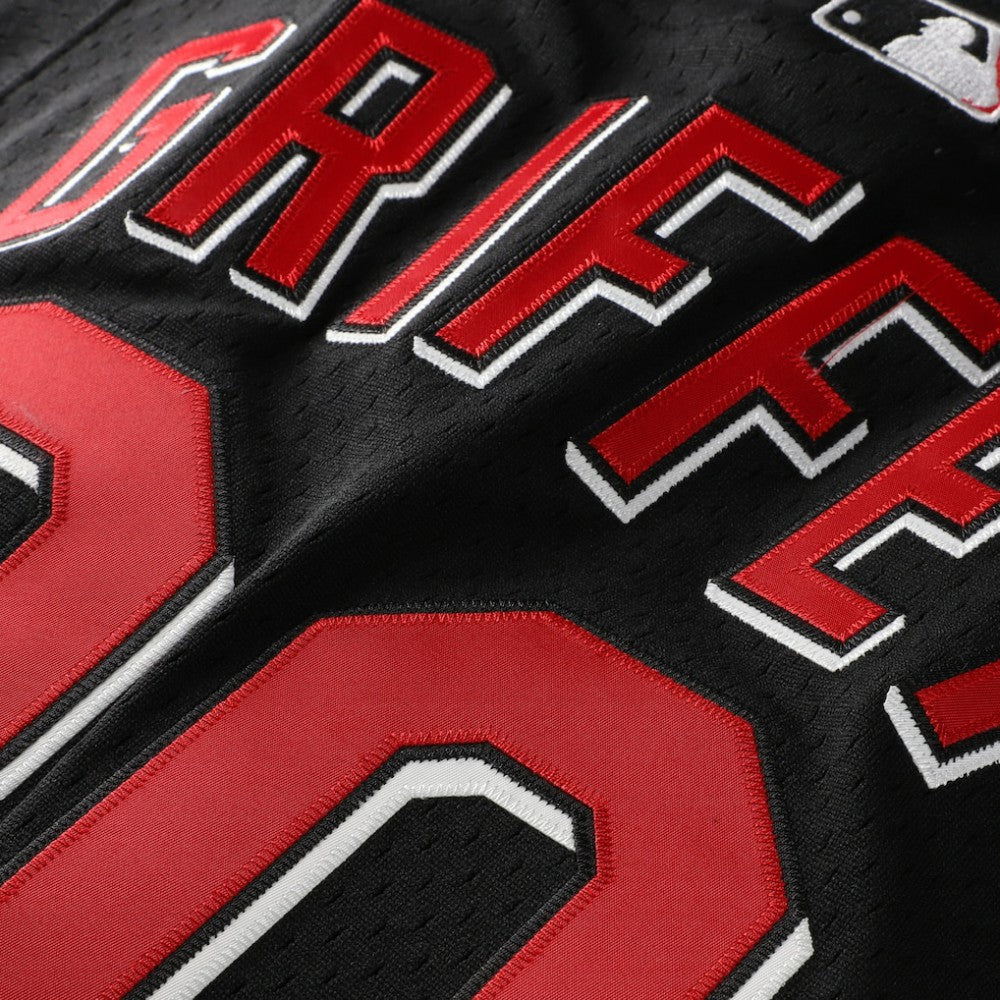Ken Griffey Jr. Cincinnati Reds Mitchell & Ness Big & Tall Cooperstown Mesh Batting Practice Jersey for sale