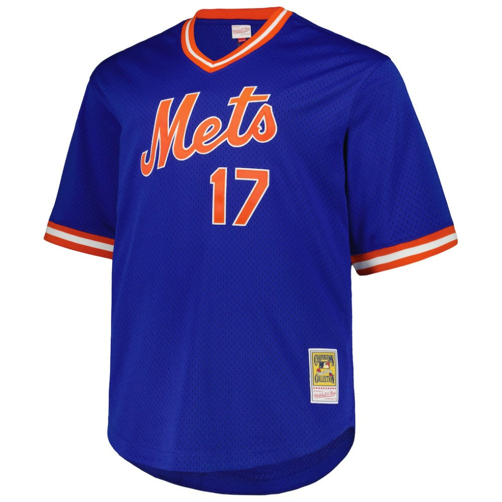 Keith Hernandez New York Mets Mitchell & Ness 1986 Cooperstown Collection Mesh Pullover Jersey Sale