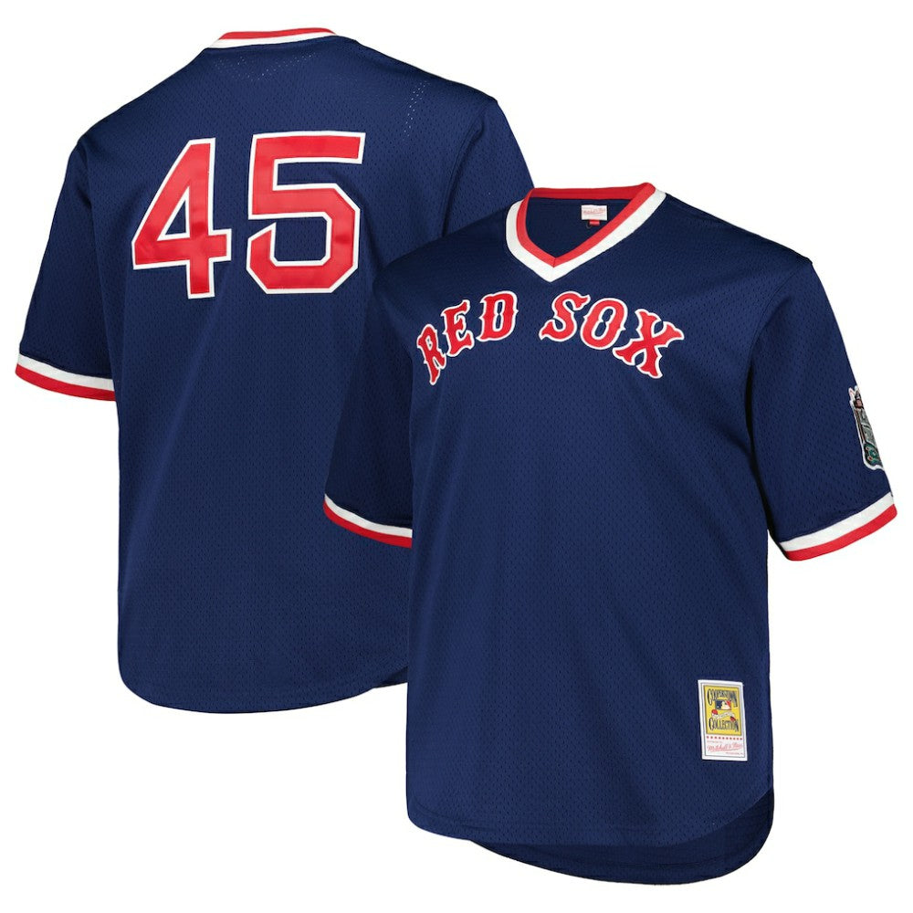 Pedro Martinez Boston Red Sox Mitchell & Ness 1999 Cooperstown Collection Mesh Pullover Jersey Near Me