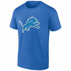 Aidan Hutchinson Detroit Lions Player Icon Name & Number T-Shirt - Blue - Fanatics