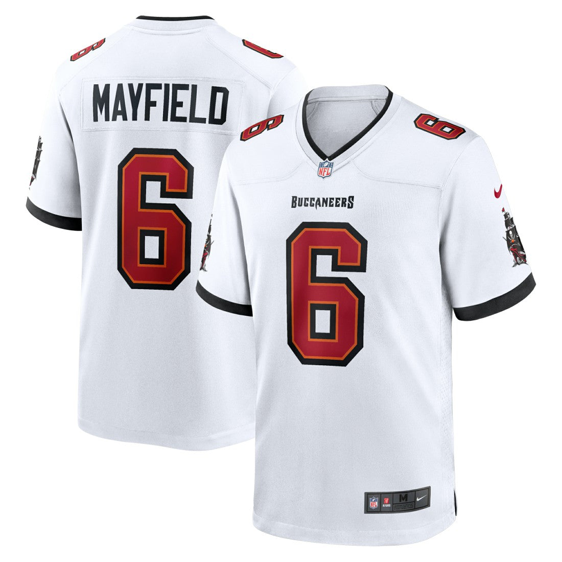 Baker Mayfield Tampa Bay Buccaneers Away Game Jersey - White - Nike