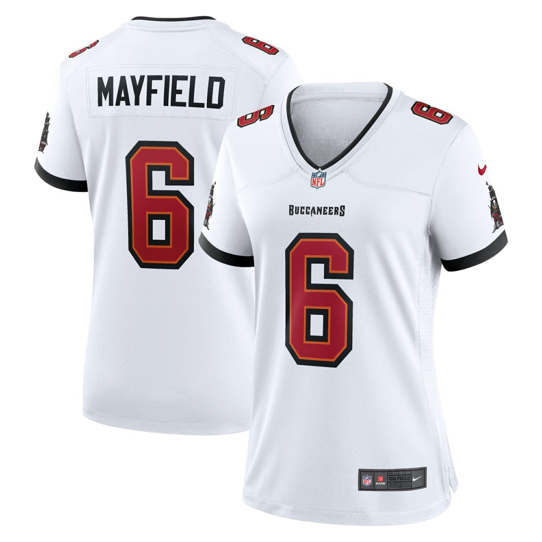 Baker Mayfield Tampa Bay Buccaneers Women's Away Game Jersey - White - Nike