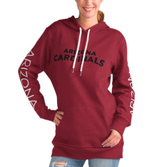 Arizona Cardinals G-III 4Her by Carl Banks Women's Extra Inning Pullover Hoodie - Cardinal - NFL
