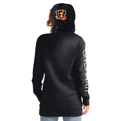 Cincinnati Bengals G-III 4Her by Carl Banks Women's Extra Inning Pullover Hoodie - Black - NFL
