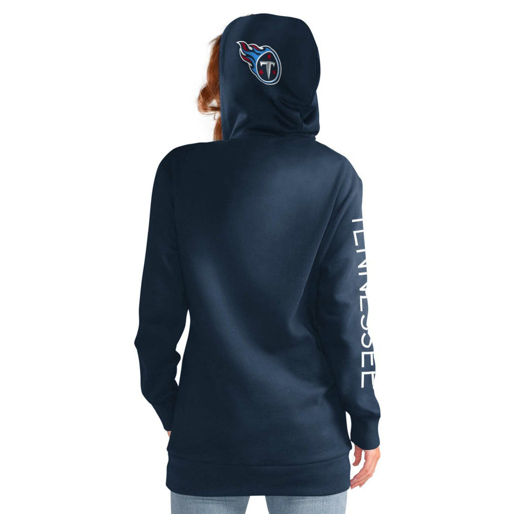 Tennessee Titans G-III 4Her by Carl Banks Women's Extra Inning Pullover Hoodie - Navy - NFL