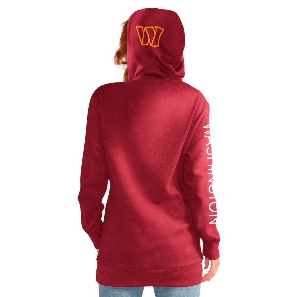 Washington Commanders G-III 4Her by Carl Banks Women's Extra Inning Pullover Hoodie - Burgundy - NFL