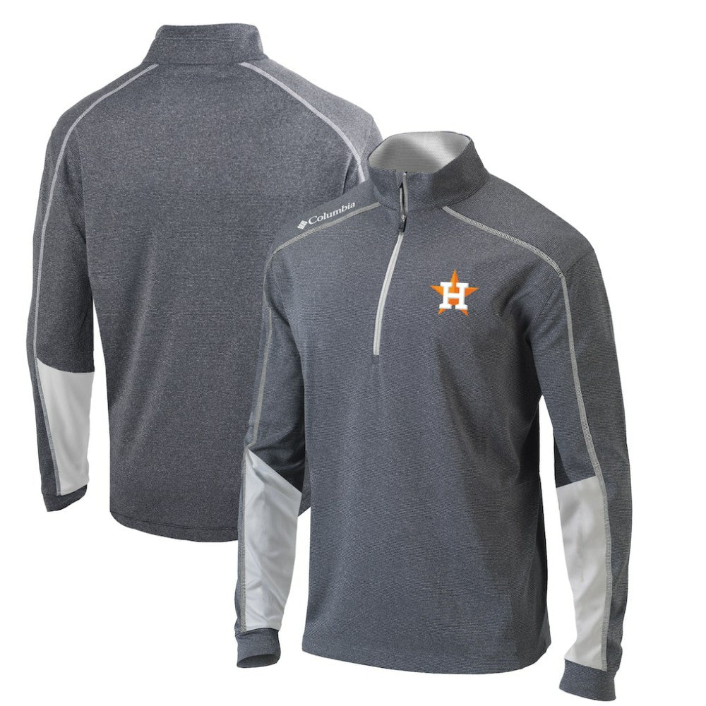 Houston Astros Columbia Omni-Wick Shotgun 2.0 Quarter-Zip Pullover Top Sale