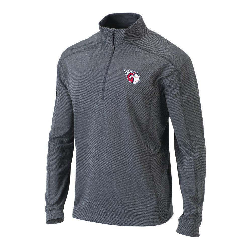 Cleveland Guardians Columbia Omni-Wick Shotgun Quarter-Zip Pullover Top Outlet